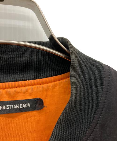 CHRISTIAN DADA（クリスチャンダダ）CHRISTIAN DADA (クリスチャンダダ) MA-1ジャケット ブラック サイズ:52の古着・服飾アイテム