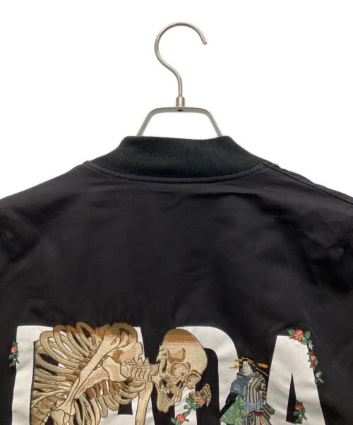 CHRISTIAN DADA（クリスチャンダダ）CHRISTIAN DADA (クリスチャンダダ) MA-1ジャケット ブラック サイズ:52の古着・服飾アイテム