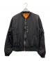 CHRISTIAN DADA（クリスチャンダダ）の古着「MA-1ジャケット」｜ブラック