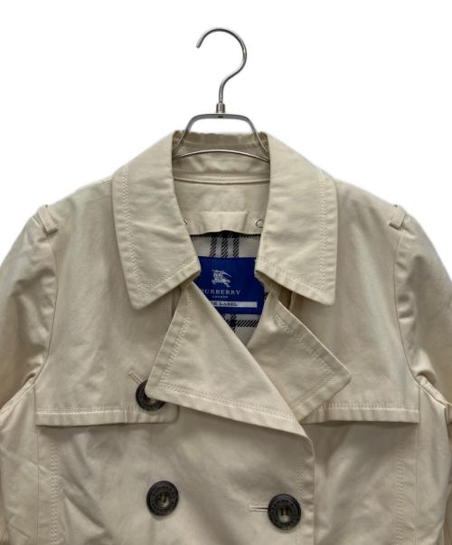 BURBERRY BLUE LABEL（バーバリー ブルー レーベル）BURBERRY BLUE LABEL (バーバリー ブルー レーベル) トレンチコート ベージュ サイズ:40の古着・服飾アイテム