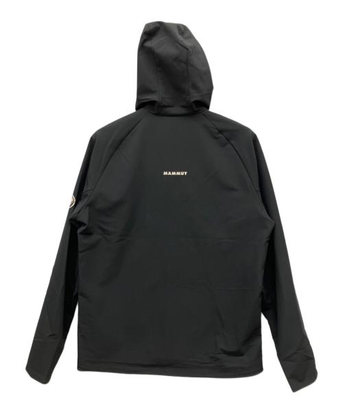 MAMMUT（マムート）MAMMUT (マムート) マクン2.0ソフトシェルフーデッドジャケット ブラック サイズ:Lの古着・服飾アイテム
