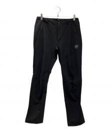 MAMMUT（マムート）の古着「トレッカーズ3.0ソフトシェルパンツ」｜ブラック
