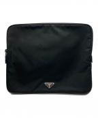 PRADAプラダ）の古着「タブレットポーチ」｜ブラック