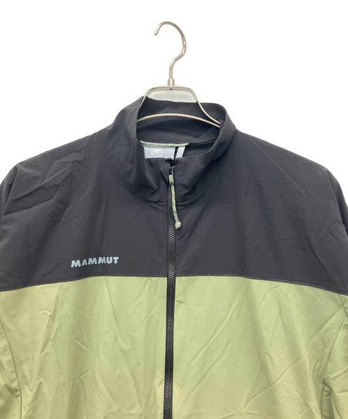 MAMMUT（マムート）MAMMUT (マムート) コンフォート ジャケット アジアンフィット グリーン×ブラック サイズ:Lの古着・服飾アイテム