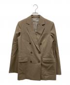theory luxeセオリーリュクス）の古着「ダブルテーラードジャケット」｜ブラウン
