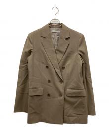 theory luxe（セオリーリュクス）の古着「ダブルテーラードジャケット」｜ブラウン