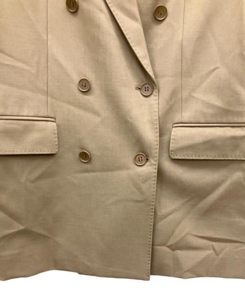 theory luxe（セオリーリュクス）theory luxe (セオリーリュクス) ダブルテーラードジャケット ブラウン サイズ:040の古着・服飾アイテム