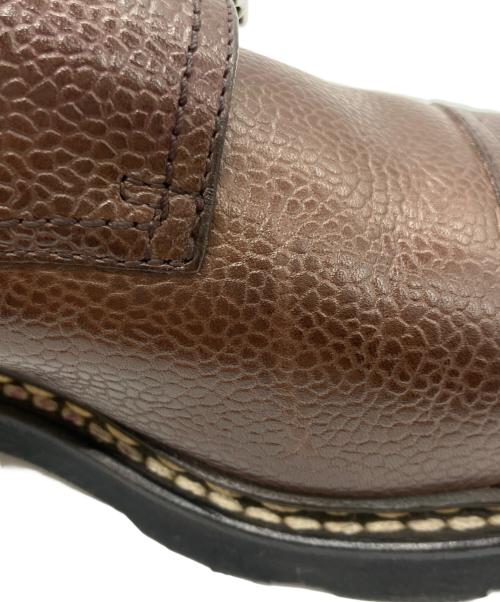 PARABOOT（パラブーツ）PARABOOT (パラブーツ) ダブルモンクストラップシューズ ブラウン サイズ:8　1/2の古着・服飾アイテム