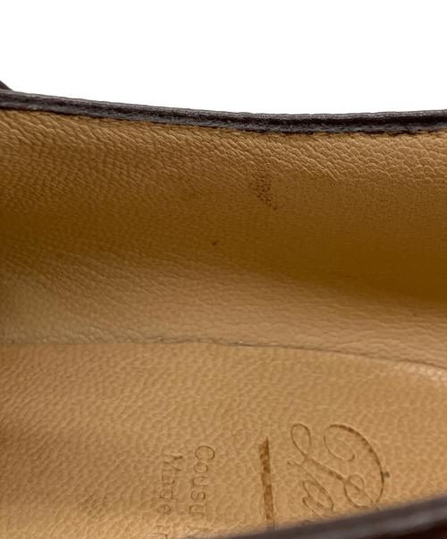 PARABOOT（パラブーツ）PARABOOT (パラブーツ) ダブルモンクストラップシューズ ブラウン サイズ:8　1/2の古着・服飾アイテム