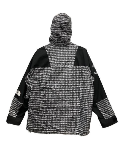 THE NORTH FACE（ザ ノース フェイス）THE NORTH FACE (ザ ノース フェイス) SUPREME (シュプリーム) Studded Mountain Light Jacket ブラック×ホワイト サイズ:Lの古着・服飾アイテム