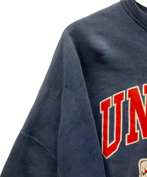 SAINT MICHAEL（セントマイケル）SAINT MICHAEL (セントマイケル) クールネックスウェット ブルー サイズ:Mの古着・服飾アイテム