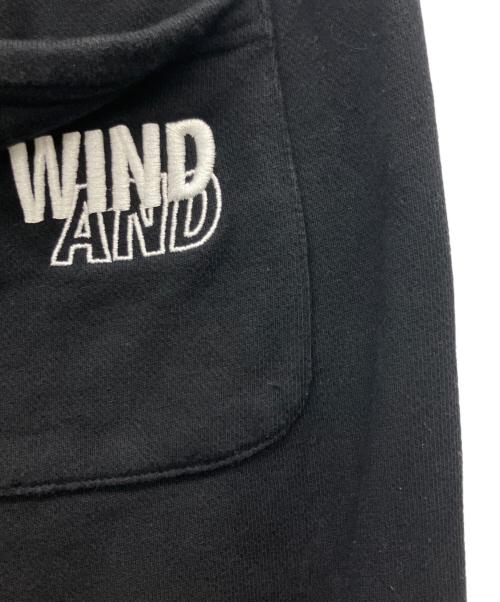 WIND AND SEA（ウィンダンシー）WIND AND SEA (ウィンダンシー) スウェットパンツ ブラック サイズ:Ｍの古着・服飾アイテム