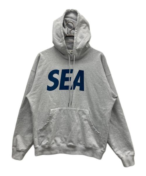 WIND AND SEA（ウィンダンシー）WIND AND SEA (ウィンダンシー) パーカー ライトグレー サイズ:Mの古着・服飾アイテム