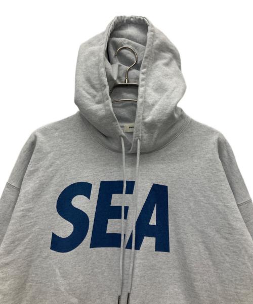 WIND AND SEA（ウィンダンシー）WIND AND SEA (ウィンダンシー) パーカー ライトグレー サイズ:Mの古着・服飾アイテム