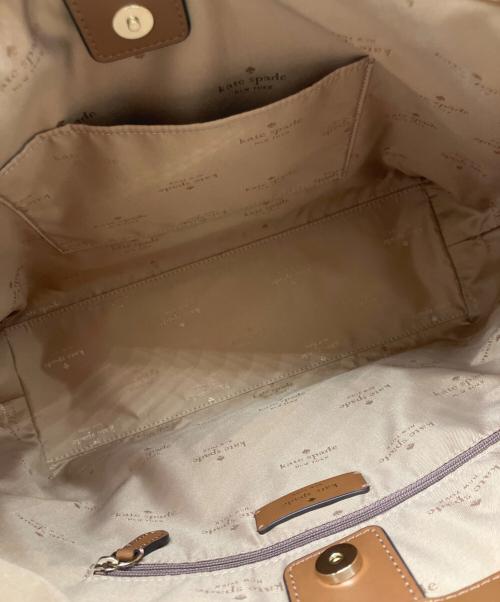 Kate Spade（ケイトスペード）Kate Spade (ケイトスペード) トートバッグ ブラウンの古着・服飾アイテム