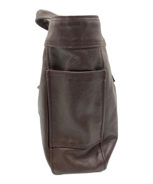 PORTER（ポーター）PORTER (ポーター) ハンドバッグ ブラウンの古着・服飾アイテム