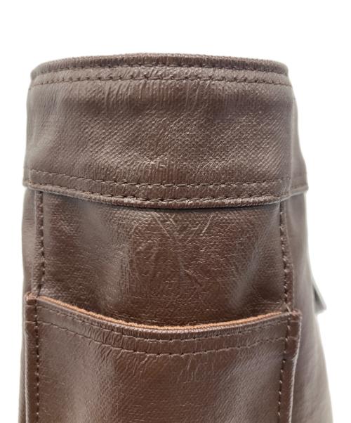 PORTER（ポーター）PORTER (ポーター) ハンドバッグ ブラウンの古着・服飾アイテム