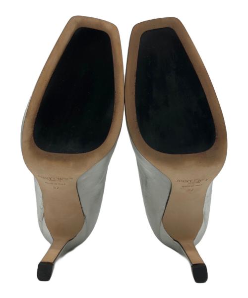 JIMMY CHOO（ジミーチュウ）JIMMY CHOO (ジミーチュウ) ショートブーツ シルバー サイズ:37の古着・服飾アイテム
