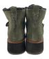 COACH (コーチ) ムートン レースアップブーツ オリーブ サイズ:38.5：9000円