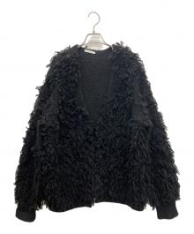 ESTNATION（エストネーション）の古着「厚手カーディガン」｜ブラック