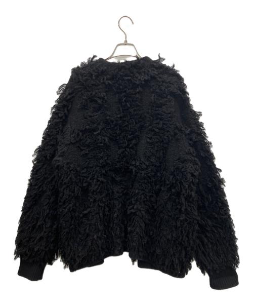 ESTNATION（エストネーション）ESTNATION (エストネーション) 厚手カーディガン ブラック サイズ:不明の古着・服飾アイテム