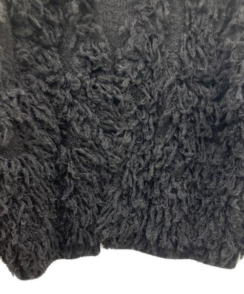 ESTNATION（エストネーション）ESTNATION (エストネーション) 厚手カーディガン ブラック サイズ:不明の古着・服飾アイテム