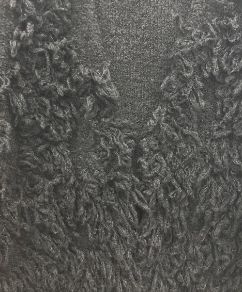 ESTNATION（エストネーション）ESTNATION (エストネーション) 厚手カーディガン ブラック サイズ:不明の古着・服飾アイテム