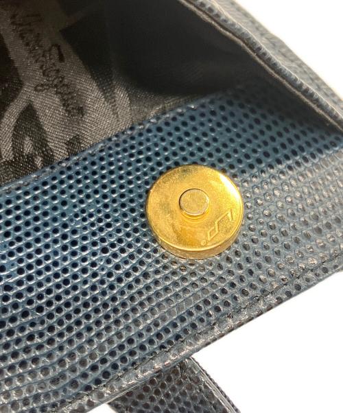 Salvatore Ferragamo（サルヴァトーレ フェラガモ）Salvatore Ferragamo (サルヴァトーレ フェラガモ) ハンドバッグ ネイビーの古着・服飾アイテム