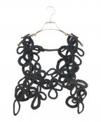 Rumcheラムシェ）の古着「フラワーボンドヤーンハーネス」｜ブラック