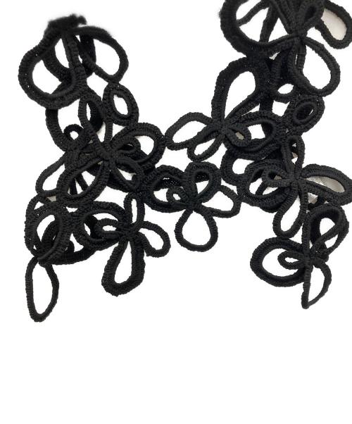 Rumche（ラムシェ）Rumche (ラムシェ) フラワーボンドヤーンハーネス ブラック サイズ:Fの古着・服飾アイテム