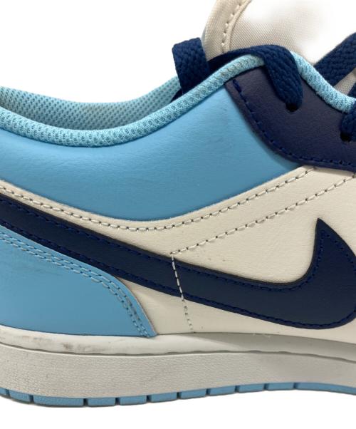NIKE（ナイキ）NIKE (ナイキ) AIR JORDAN 1 LOW スカイブルー×ブルー サイズ:28.5の古着・服飾アイテム
