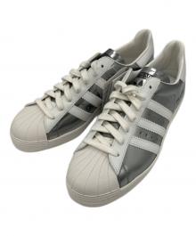 PRADA×adidas（プラダ×アディダス）の古着「ローカットスニーカー」｜シルバー×ホワイト