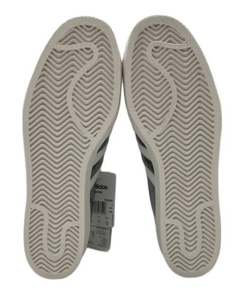 PRADA（プラダ）PRADA (プラダ) adidas (アディダス) ローカットスニーカー シルバー×ホワイト サイズ:27.5㎝ 未使用品の古着・服飾アイテム