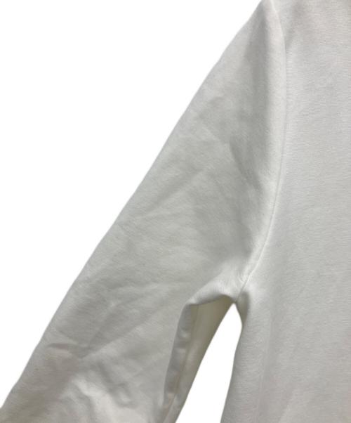 TSURU by MARIKO OIKAWA（ツルバイマリコオイカワ）TSURU by MARIKO OIKAWA (ツルバイマリコオイカワ) チュールペプラムトップス アイボリー サイズ:36の古着・服飾アイテム