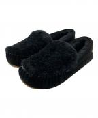 emuエミュー）の古着「モカシンシューズ」｜ブラック