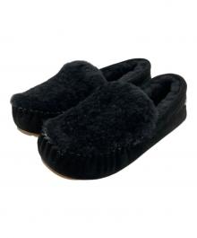 emu（エミュー）の古着「モカシンシューズ」｜ブラック