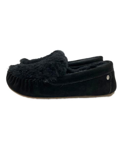 emu（エミュー）emu (エミュー) モカシンシューズ ブラック サイズ:不明 未使用品の古着・服飾アイテム
