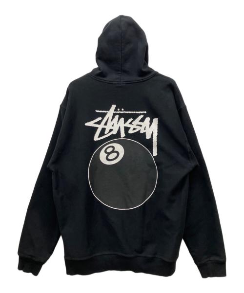 stussy（ステューシー）stussy (ステューシー) プルオーバーパーカー ブラック サイズ:XLの古着・服飾アイテム