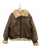 AVIREXアヴィレックス）の古着「B-3 ムートンジャケット」｜ブラウン