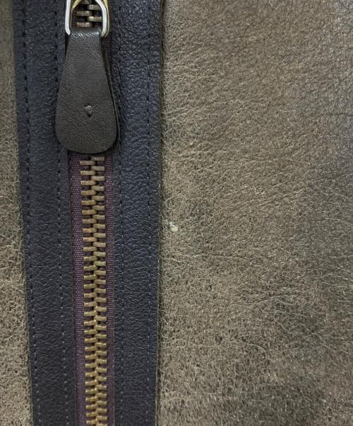 AVIREX（アヴィレックス）AVIREX (アヴィレックス) B-3 ムートンジャケット ブラウン サイズ:38の古着・服飾アイテム