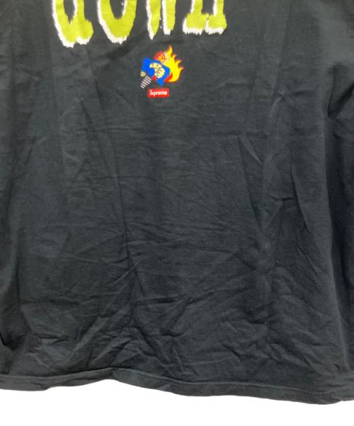 SUPREME（シュプリーム）SUPREME (シュプリーム) 半袖カットソー ブラック サイズ:XLの古着・服飾アイテム