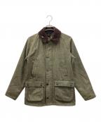 Barbourバブアー）の古着「SL BEDALE WOOL」｜グリーン×ブラウン