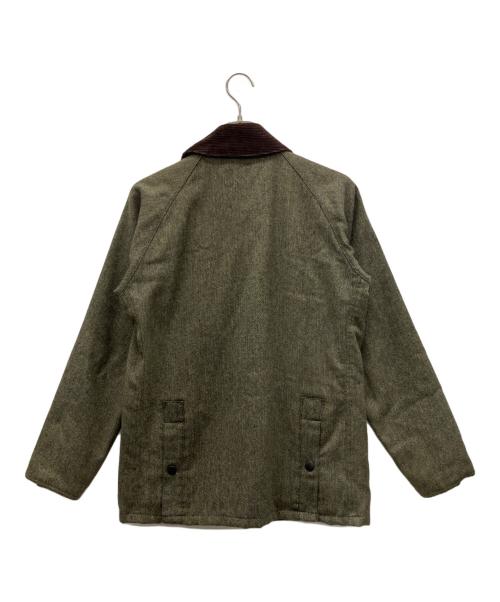 Barbour（バブアー）Barbour (バブアー) SL BEDALE WOOL グリーン×ブラウン サイズ:36の古着・服飾アイテム