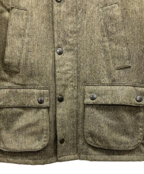 Barbour（バブアー）Barbour (バブアー) SL BEDALE WOOL グリーン×ブラウン サイズ:36の古着・服飾アイテム