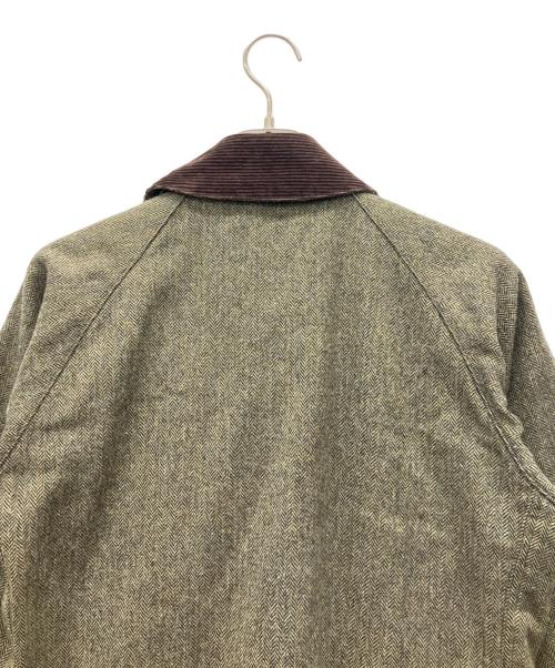 Barbour（バブアー）Barbour (バブアー) SL BEDALE WOOL グリーン×ブラウン サイズ:36の古着・服飾アイテム