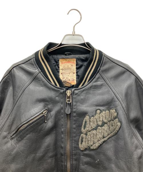 AVIREX（アヴィレックス）AVIREX (アヴィレックス) 90'sレザージャケット ブラック サイズ:Ｍの古着・服飾アイテム