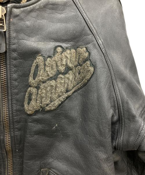 AVIREX（アヴィレックス）AVIREX (アヴィレックス) 90'sレザージャケット ブラック サイズ:Ｍの古着・服飾アイテム