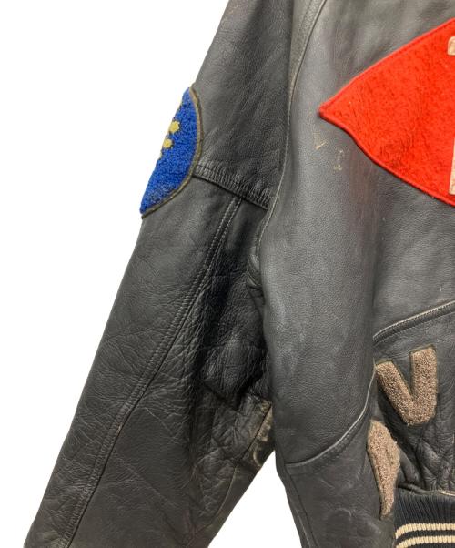 AVIREX（アヴィレックス）AVIREX (アヴィレックス) 90'sレザージャケット ブラック サイズ:Ｍの古着・服飾アイテム