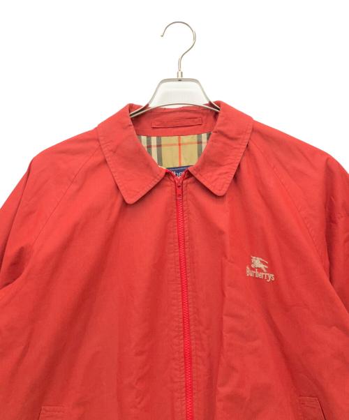 Burberry's（バーバリー）Burberry's (バーバリー) スイングトップ レッド サイズ:不明の古着・服飾アイテム