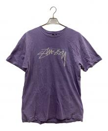 stussy（ステューシー）の古着「半袖Tシャツ」｜パープル
